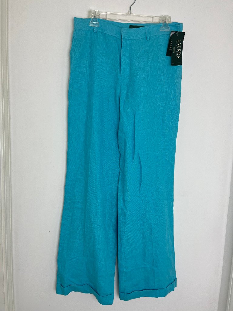 Lauren Ralph Lauren Womens Dress Pants 10 Blue New